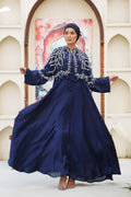 Sultan’s Sea Abaya & Cape Set - Veil of the Essence