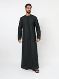 Dark Green Emirati Kandura - Veil of the Essence