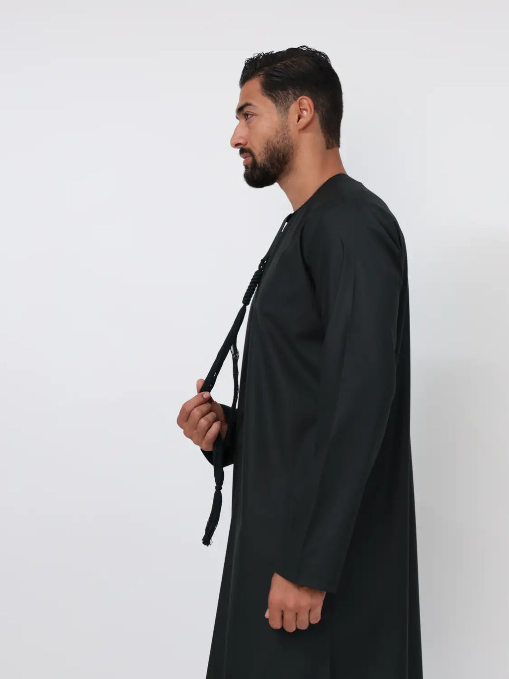 Dark Green Emirati Kandura - Veil of the Essence
