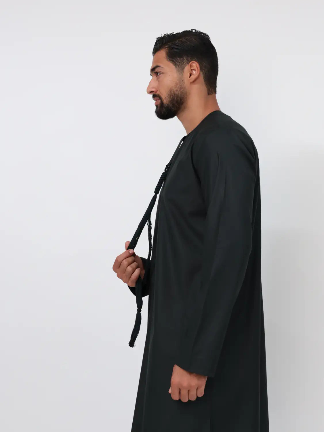 Dark Green Emirati Kandura - Veil of the Essence