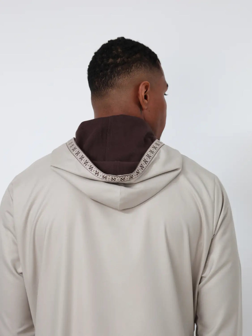 Stone Grey Moroccan Thobe - Veil of the Essence