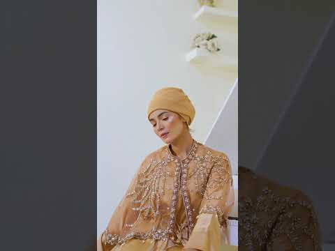 Lemon Sun Abaya & Cape Set